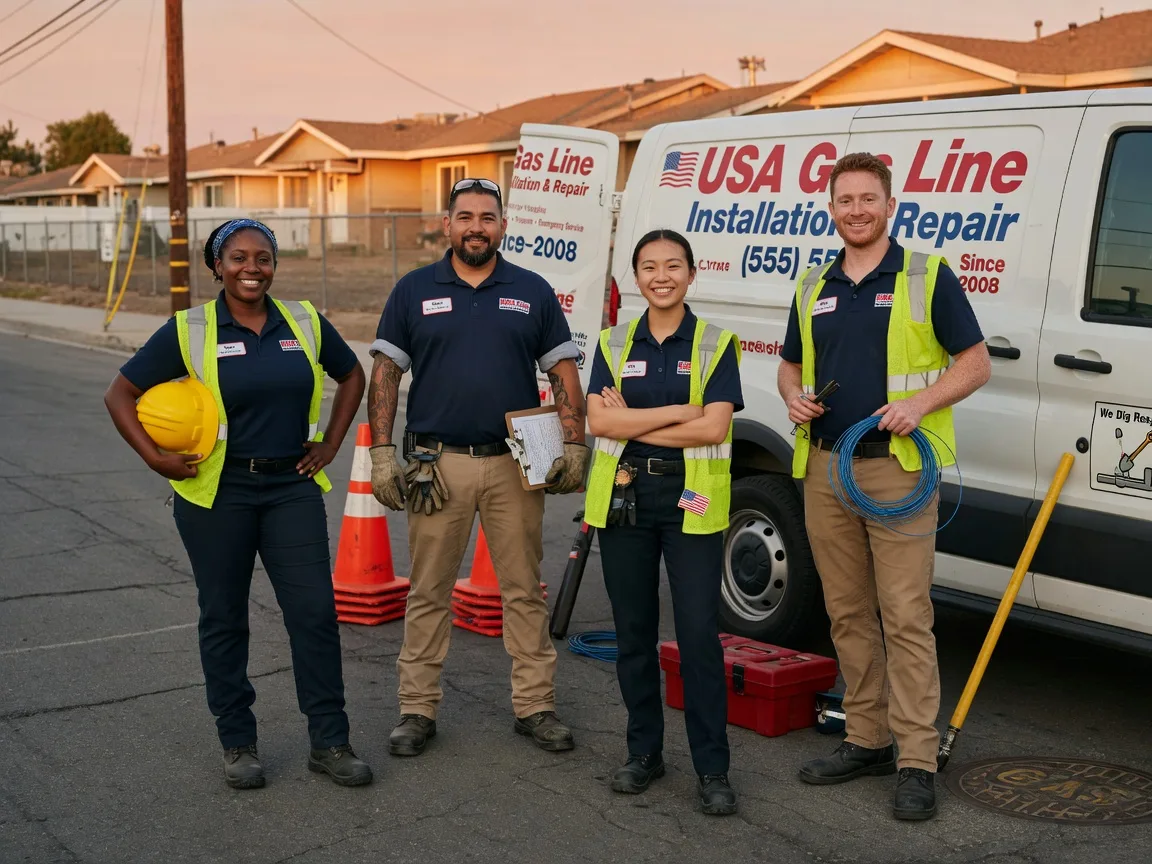 Gas Line Installation company in Earle, AR